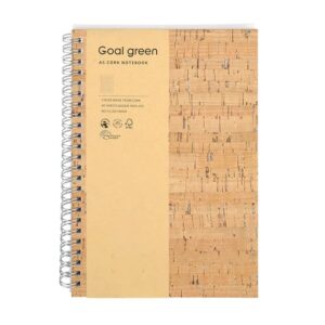 A5 CORK SPIRAL NOTEBOOK