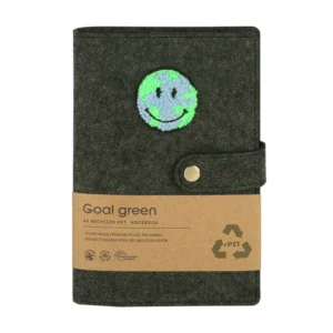 A5 FELT REFILLABLE NOTEBOOK